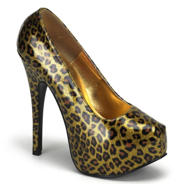 Plateau Pumps TEEZE-37 - Gold