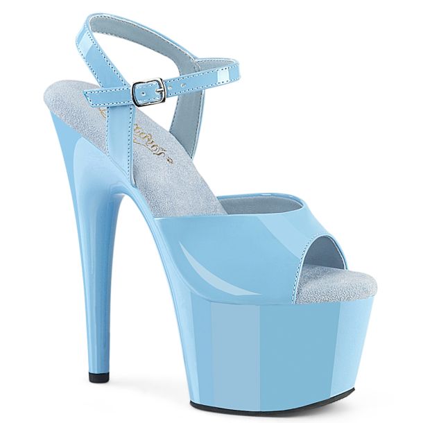 Plateau Sandalette  ADORE-709 - Lack Baby Blau