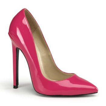 Stiletto High Heels SEXY-20 - Lack Hot Pink