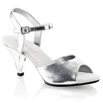 Sandalette BELLE-309 : Silber metallic