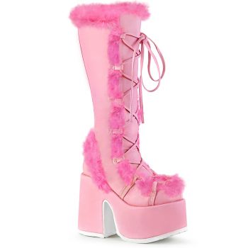 Plateau Stiefel CAMEL-311 - Baby Pink*