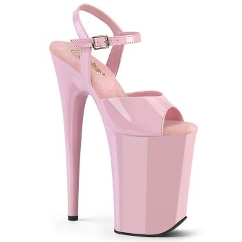 Extrem Plateau Heels INFINITY-909 - Baby Pink