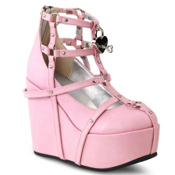Plateau Wedges  POISON-25-2 - Pink