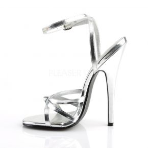 Extrem High Heels DOMINA-108 - Silber