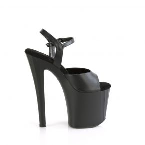 Plateau High Heels ENCHANT-709 - PU Schwarz