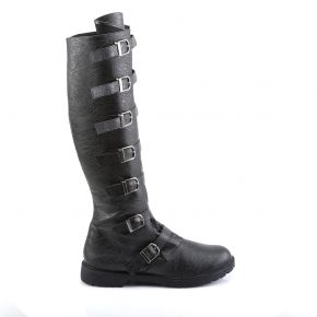 Herren Stiefel GOTHAM-110 - PU Schwarz